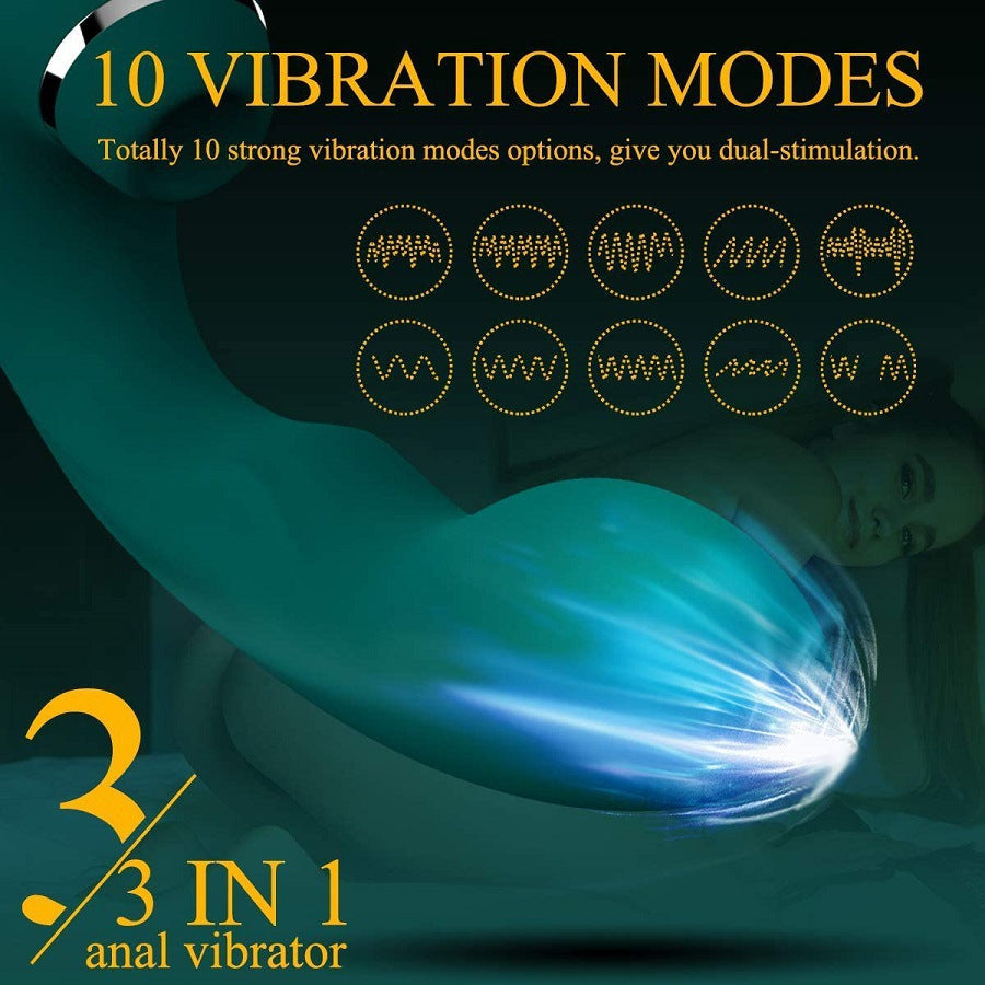 3-in-1 Clitoral Sucking & Licking G-Spot Vibrator-4