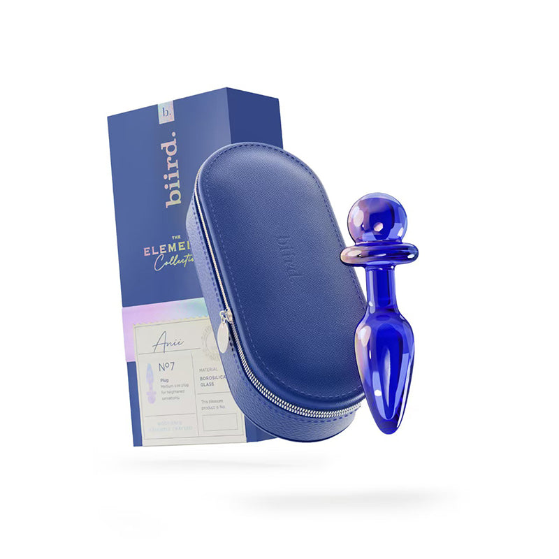 Medium Size Glass Butt Plug