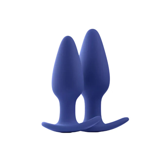 Safe Silicone Anal Plugs Set 2-Pcs