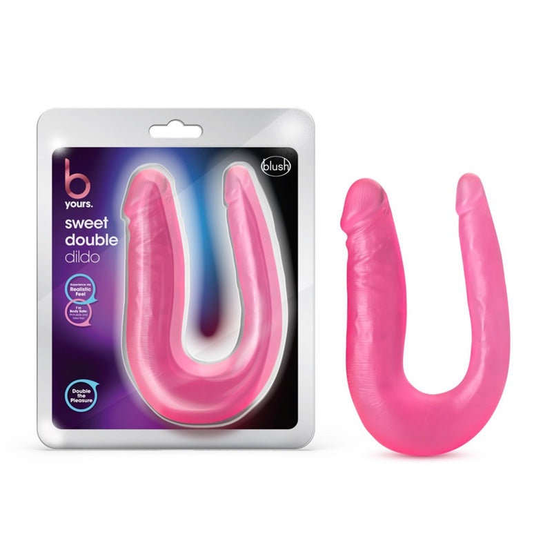 U-Shaped 31.75cm Long Double Ended Dildo