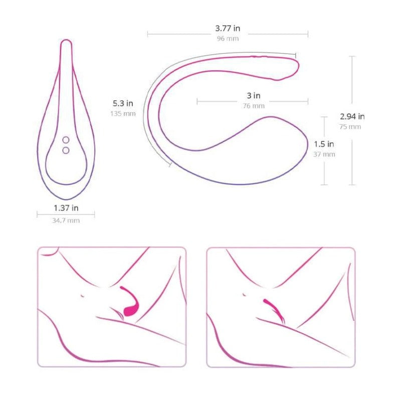Lovense Lush 3 Wearable Vibrating Egg App Controlled-3