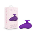 Blush Palm Sense RumbleTech Purple UltraSilk Vibrator-0