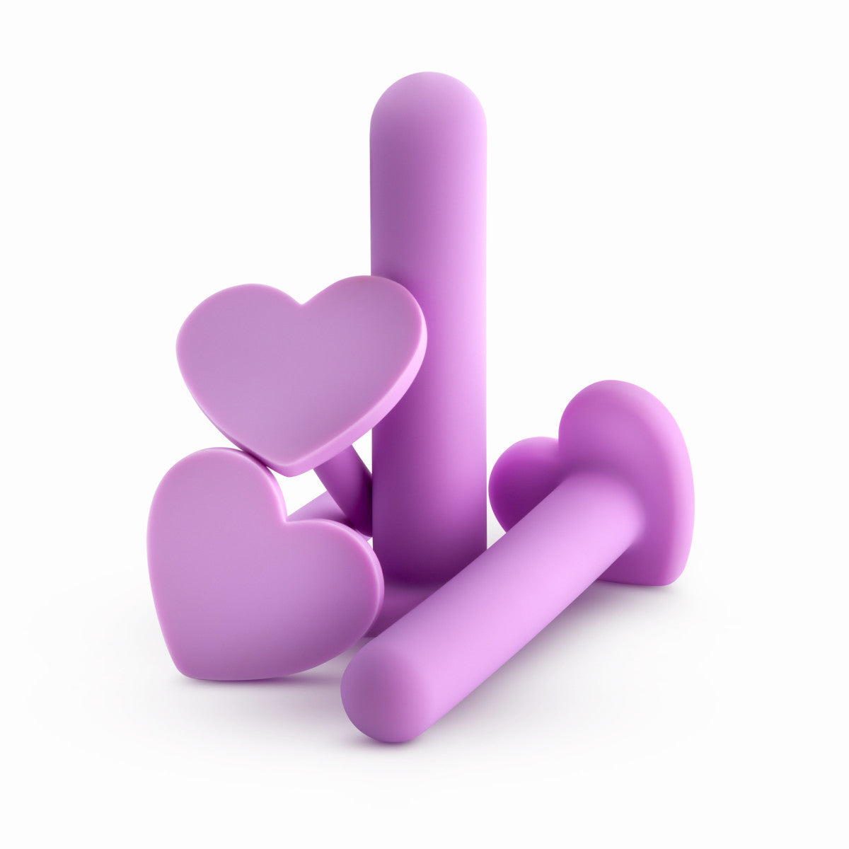 Blush 4-Piece Dilator Kit for Vaginal, Anal Opening & Depth