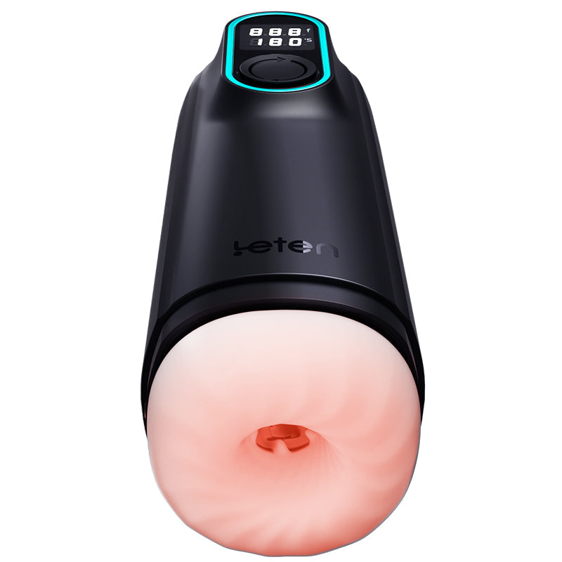 Leten Black Hole Pro Sucking & Thrusting Male Masturbator-3