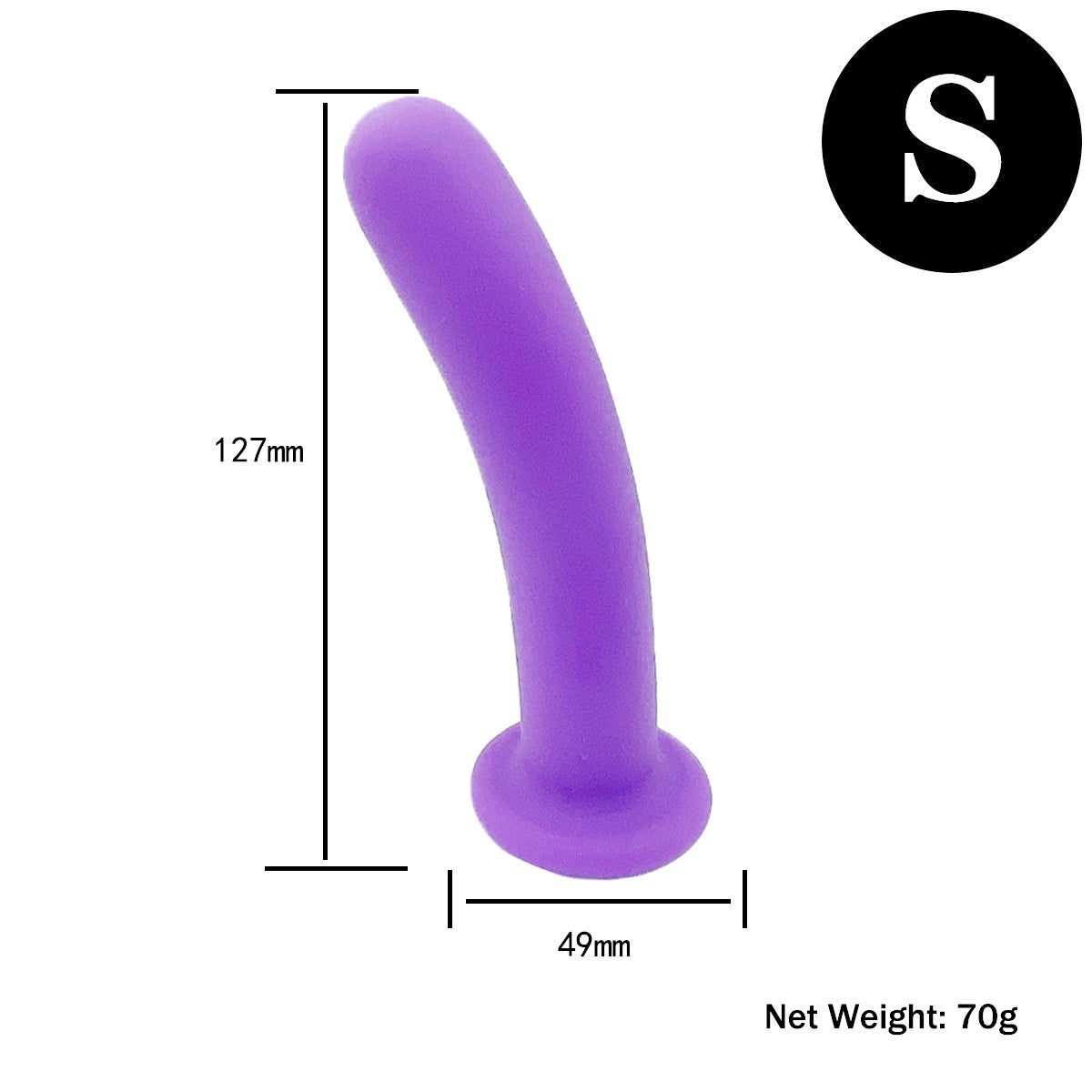 Orissi Soft Silicone Dildo & Anal Plug - 3 Sizes