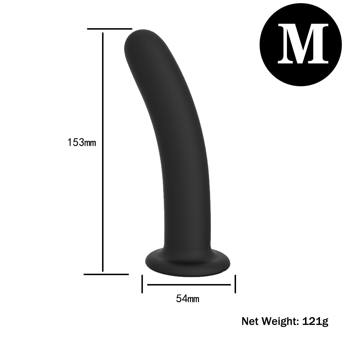 Orissi Soft Silicone Dildo & Anal Plug - 3 Sizes