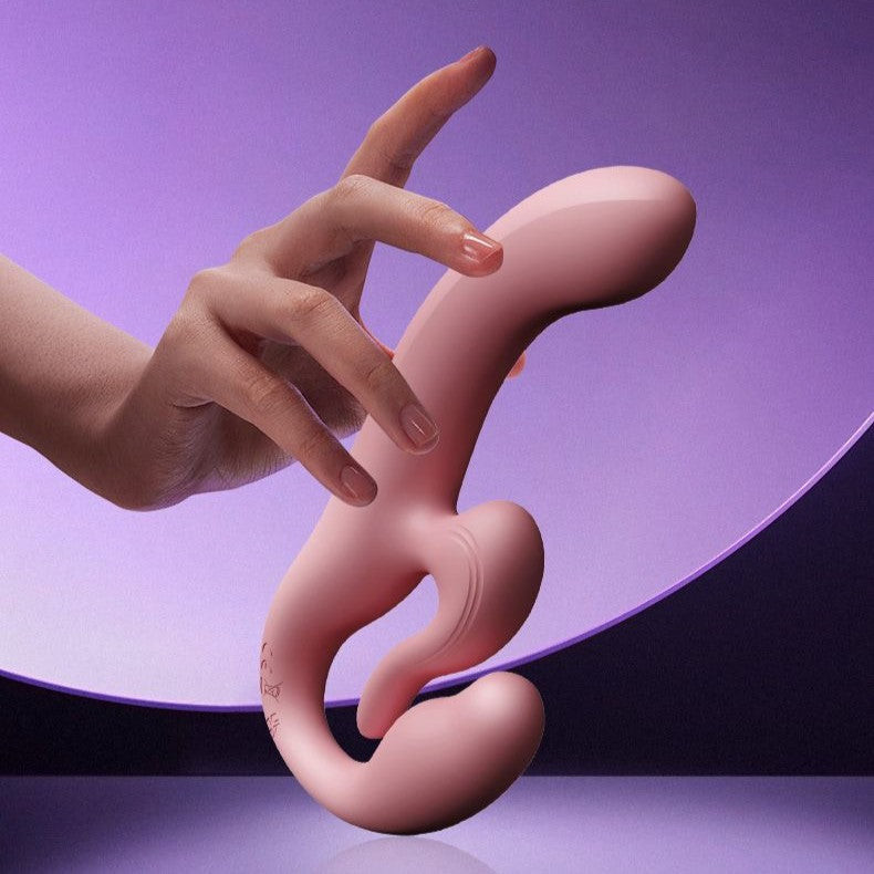 Roomfun Double-Ended G-Spot Vibrator Remote Controlled for Couples-1