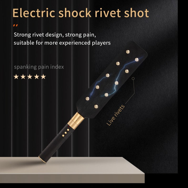 Roomfun Electric Shock BDSM Spanking Paddle-3