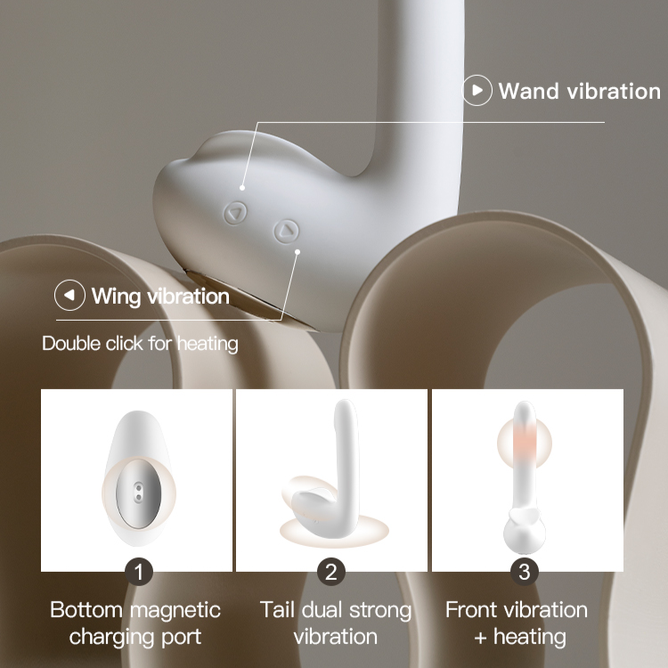 SIIHO Swan Clit & G-Spot Vibrator-4