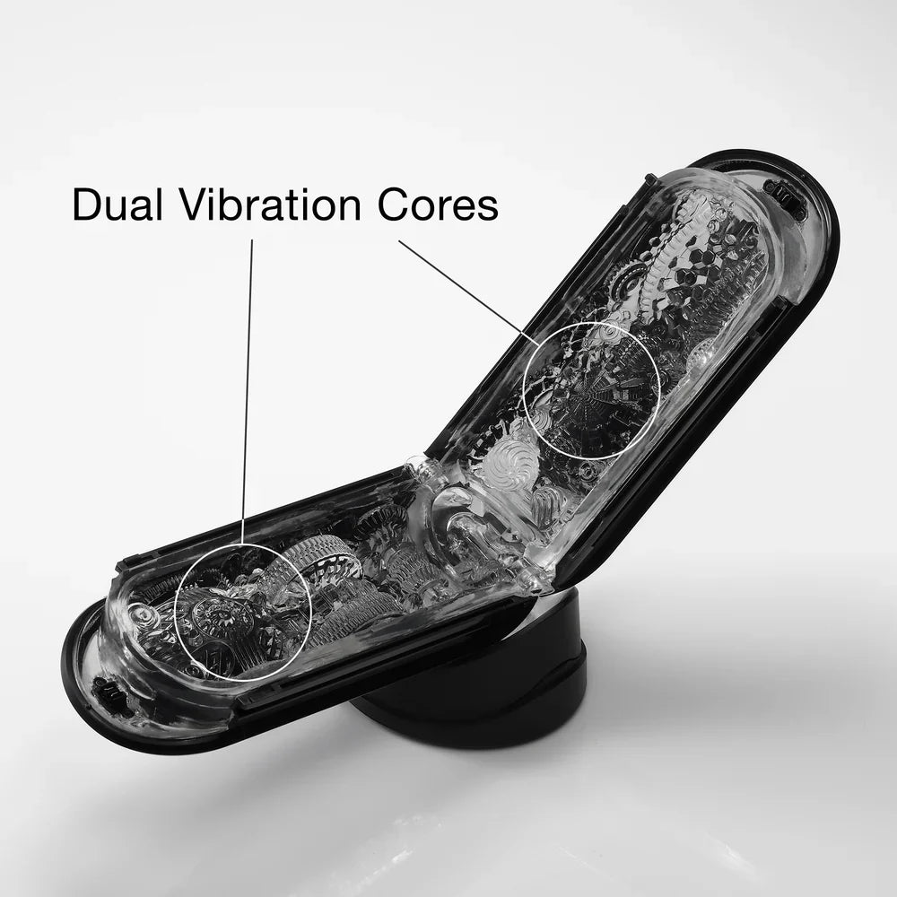 TENGA Flip Zero Gravity EV Rechargeable Vibrating Masturbator - Black-2